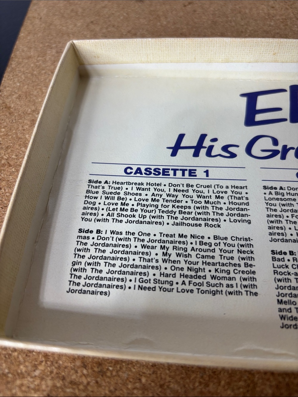 Reader's Digest "Elvis! Greatest Hits" Cassette Box - Picture 7 of 9